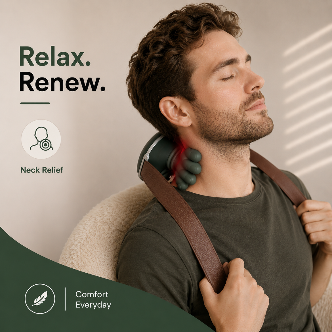 BarakMeridian™ Deep Relief Neck & Shoulder Massager