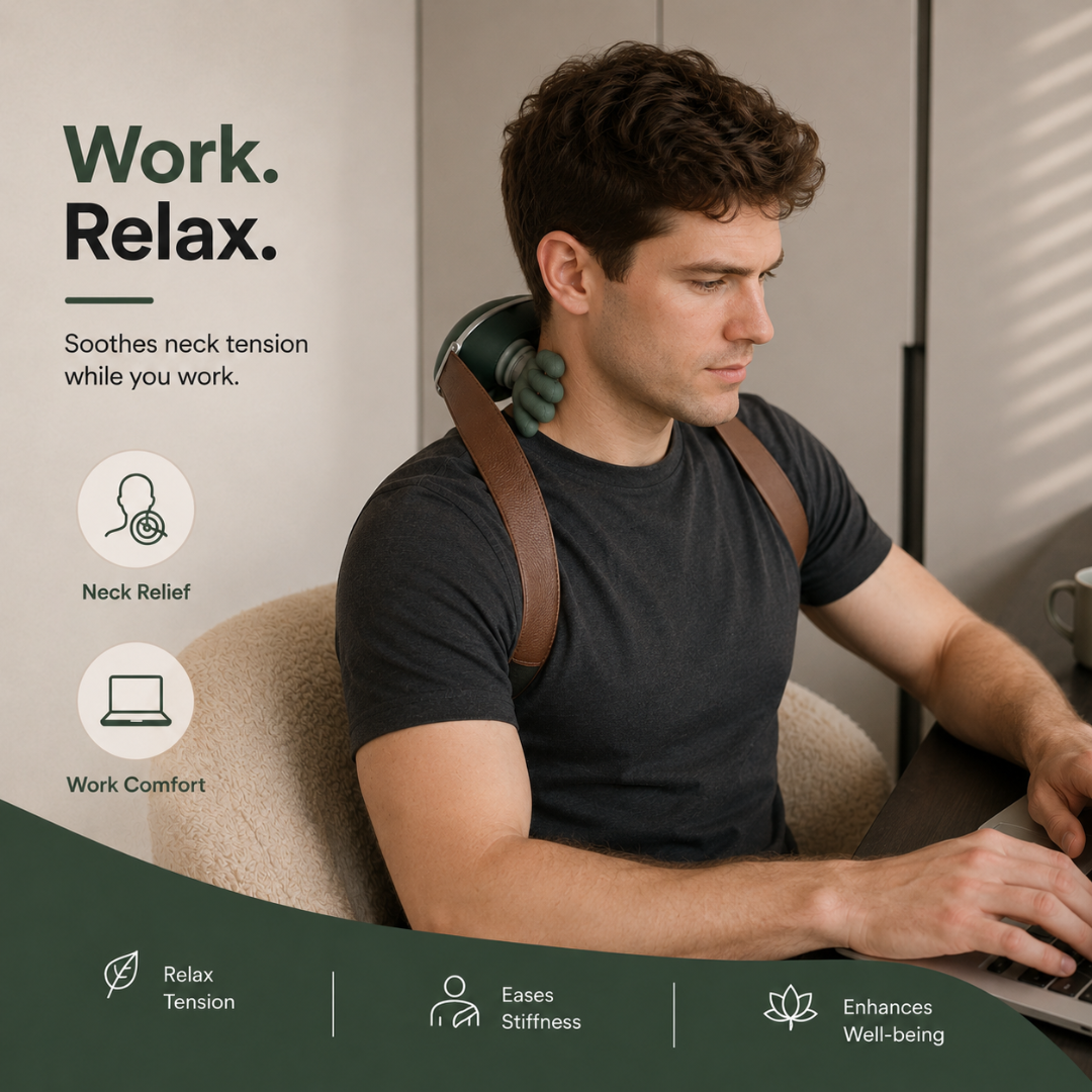 BarakMeridian™ Deep Relief Neck & Shoulder Massager