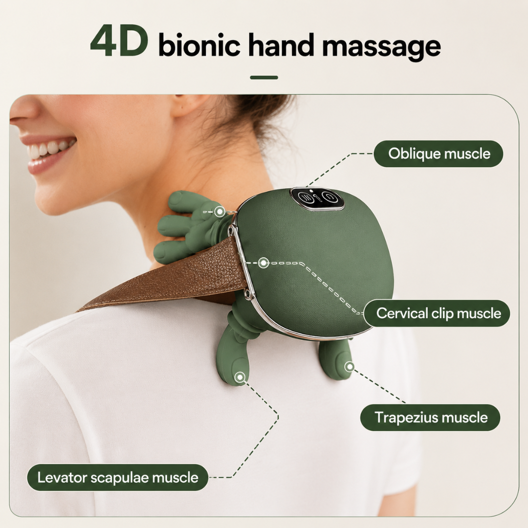 BarakMeridian™ Deep Relief Neck & Shoulder Massager