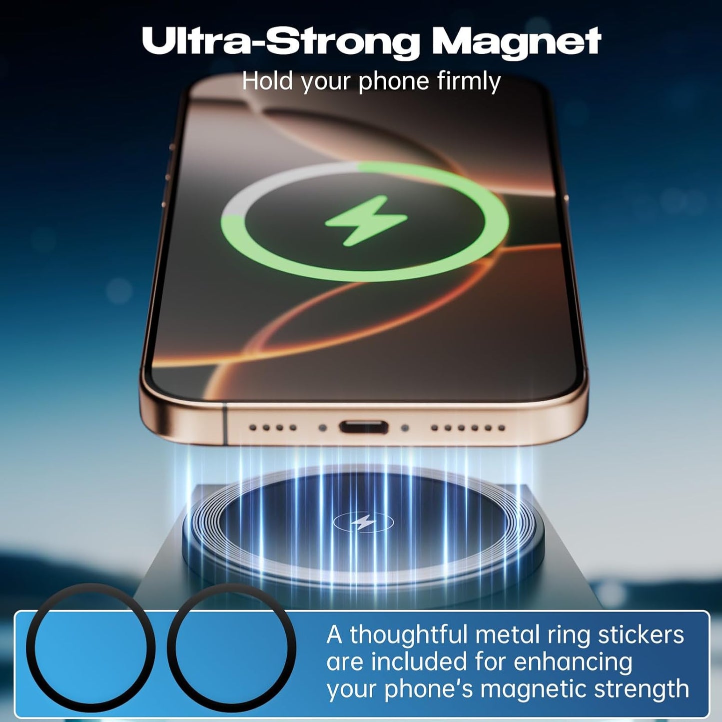 CyberDock 3-in-1 Wireless Charging Station