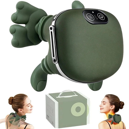 Wireless 4D Deep Kneading Neck & Shoulder Massager